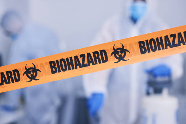 Professional Biohazard technician working in Harrisburg, AR